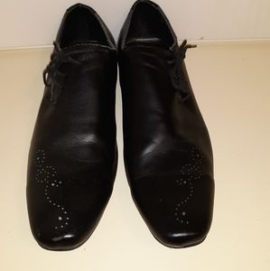 Black Formal Officials Shoes Side Lace